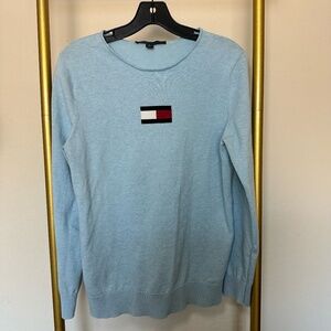 Vintage Tommy Hilfiger Sweater Y2K Flag Logo